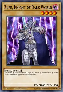 Zure, Knight of Dark World (DR04-EN061)