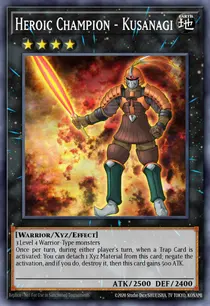 Heroic Champion - Kusanagi (BP03-EN125)