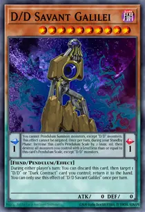 D/D Savant Galilei (SDPD-EN010)