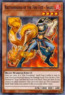 Brotherhood of the Fire Fist - Snake (CBLZ-EN026)