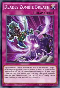 Carta Deadly Zombie Breath, MZMU-EN010