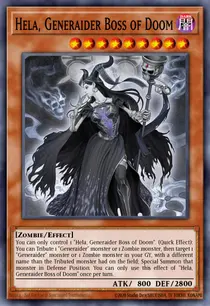 Hela, Generaider Boss of Doom (GFP2-EN090)