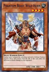 Phantom Beast Wild-Horn (GLD2-EN012)