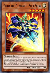 Giltia the D. Knight - Soul Spear (LDS3-EN137)