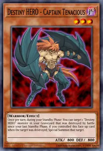 Destiny HERO - Captain Tenacious (DR04-EN182)