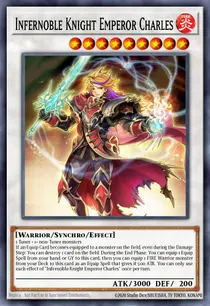 Infernoble Knight Emperor Charles (OP22-EN019)