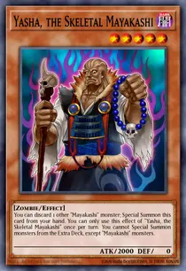 Yasha, the Skeletal Mayakashi (HISU-EN031)
