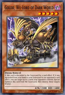 Goldd, Wu-Lord of Dark World (DR04-EN084)