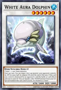 White Aura Dolphin (BLC1-EN052)