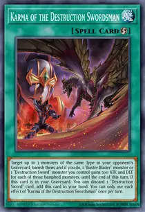 Karma of the Destruction Swordsman (MP16-EN216)