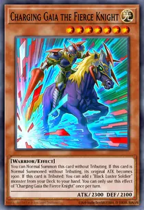 Charging Gaia the Fierce Knight (STP3-EN003)
