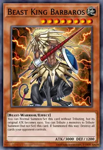 Beast King Barbaros (STAX-EN031)