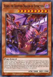 Veidos the Eruption Dragon of Extinction (MP25-EN175)