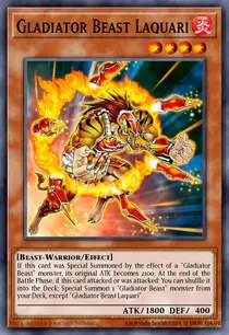 Gladiator Beast Laquari (TU05-EN002)