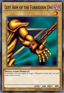 Left Arm of the Forbidden One (DB1-EN138)