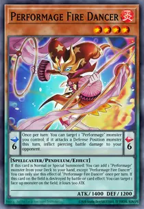 Carta Performage Fire Dancer, MZTM-EN049