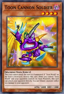 Toon Cannon Soldier (DB2-EN118)