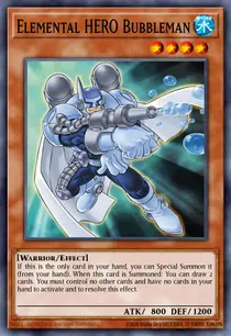 Elemental HERO Bubbleman (SDHS-EN012)