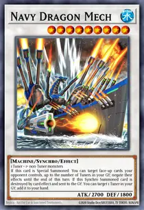 Navy Dragon Mech (DIFO-EN082)