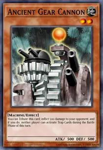 Ancient Gear Cannon (DR04-EN129)