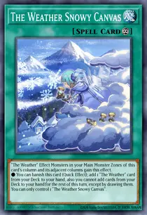 The Weather Snowy Canvas (SPWA-EN036)