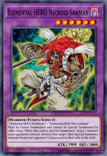 Elemental HERO Necroid Shaman (DR04-EN216)