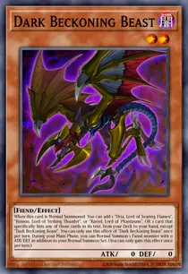 Dark Beckoning Beast (SDSA-EN003)