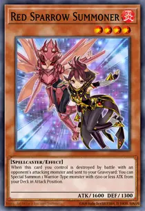 Red Sparrow Summoner (YS14-EN018)