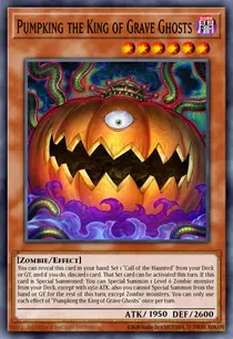Carta Pumpking the King of Grave Ghosts, MZMU-EN001