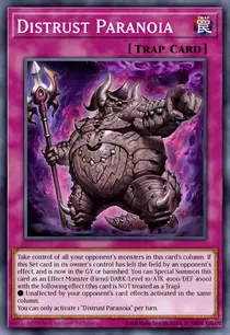 Carta Distrust Paranoia, CORI-EN082