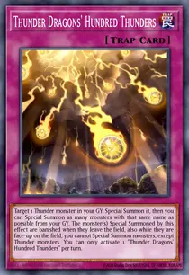 Thunder Dragons' Hundred Thunders (MP19-EN207)