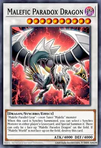 Malefic Paradox Dragon (YMP1-EN007)