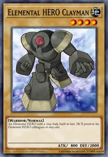 Elemental HERO Clayman (DR3-EN183)