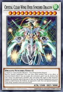 Crystal Clear Wing Over Synchro Dragon (SUDA-EN039)