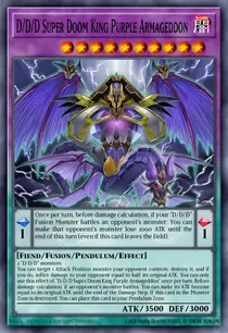 D/D/D Super Doom King Purple Armageddon (MP19-EN230)
