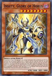 Imsety, Glory of Horus (RA05-EN027)