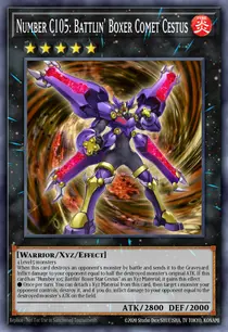 Number C105: Battlin' Boxer Comet Cestus (MP14-EN029)