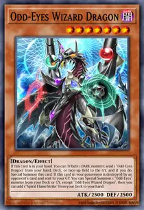 Odd-Eyes Wizard Dragon (LED6-EN046)