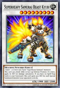 Superheavy Samurai Beast Kyubi (BOSH-EN048)