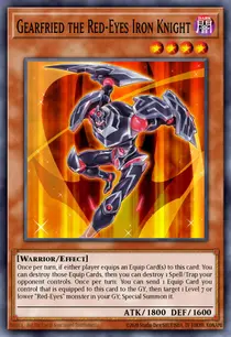 Gearfried the Red-Eyes Iron Knight (LEDU-EN002)
