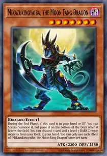 Mikazukinoyaiba, the Moon Fang Dragon (MP25-EN346)