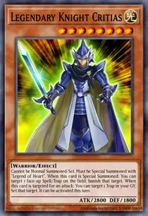 Legendary Knight Critias (LEDD-ENA08)
