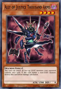 Ally of Justice Thousand Arms (DT01-EN078)