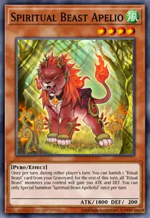Spiritual Beast Apelio (THSF-EN025)