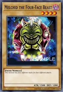 Melchid the Four-Face Beast (DB1-EN215)