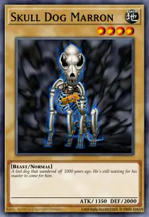 Skull Dog Marron (DR3-EN003)