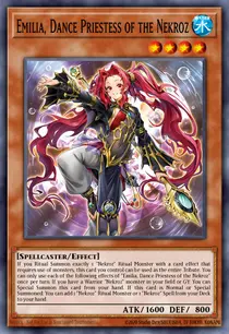 Carta Emilia, Dance Priestess of the Nekroz, BLMM-EN025