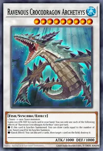 Ravenous Crocodragon Archethys (ETCO-EN043)