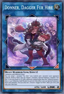 Donner, Dagger Fur Hire (MP23-EN192)