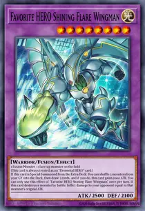 Favorite HERO Shining Flare Wingman (MAMO-EN004)